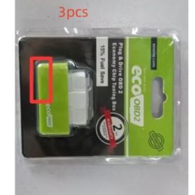 Plug And Play ECOOBD2 Gasoline Car Fuel Economy ECO OBD2 Driver (Option: Green3PC)