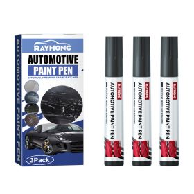 Rayhong Car Touch-Up Paint Pen Scratch Repair Paint Damage Repair Pen (Option: Black-4pcs)