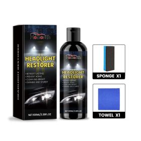 HOMONTH Automotive Headlight Lens Care Kit, 1 Kit (Option: 1 Kit)