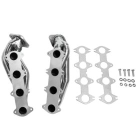 Exhaust Manifold Shorty Headers for Ford F-150 Heritage 2004, F-150 5.4L 04-10 (Option: as picture)