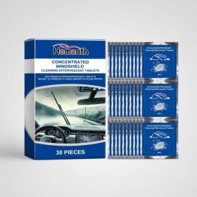 HOMONTH Concentrated Automotive Windshield Cleaning Tablets, 30 Pieces (Option: 30 Pieces)
