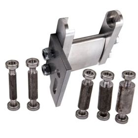 Small Wheel Holder with 5 small wheels Full Kit For Belt Grinder 2x72 (Option: as picture)
