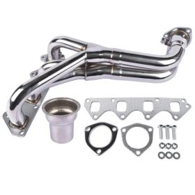 Stainless Steel Exhaust Header for Samurai Sidekick Geo Tracker 8-Valve 1986-96 (Option: as picture)