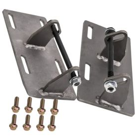 Motor Swap Mount Brackets Adapter Plates Kit Pair for C10 LS Engine LS1 LS2 LQ4 (Option: as picture)