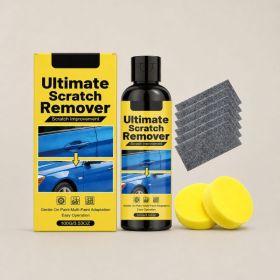 AMZ Automotive Scratch Care Kit, 100 g + 2 Sponges + 6 Cloths (Option: 100 g + 2 Sponges + 6 Cloths)