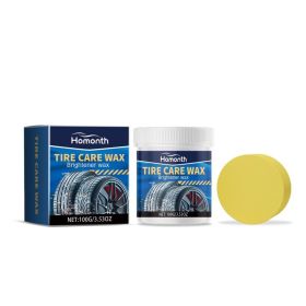 HOMONTH Automotive Tire Care Paste Kit, 100 g Kit (Option: 100 g Kit)