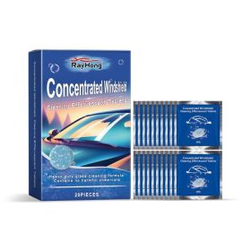 RAYHONG Automotive Windshield Cleaning Tablets, 20 Pieces (Option: 20 Pieces)