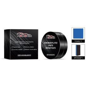 HOMONTH Automotive Chrome Trim Care Paste Kit, 100 g Kit (Option: 100 g Kit)