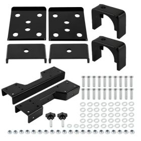 6" Rear C-Notch & Drop Flip Kit For Chevy Silverado GMC Sierra C1500 2WD 1988-1998 (Option: as Pic)