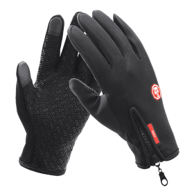 Winter Warm Gloves Best Sellers Windproof Waterproof Warm Touch Screen Gloves Cycling Gloves For Women Men (size: M)