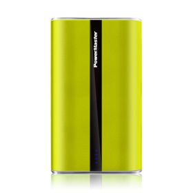 Portable Charger PowerMaster 20000mAh Power Bank Total 5.8A Output 3-USB Ports External Battery Pack Portable Phone Charger for IOS Phone11/Pro/M (Color: Green, size: One size)