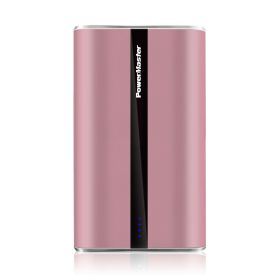 Portable Charger PowerMaster 20000mAh Power Bank Total 5.8A Output 3-USB Ports External Battery Pack Portable Phone Charger for IOS Phone11/Pro/M (Color: Rose Gold, size: One size)