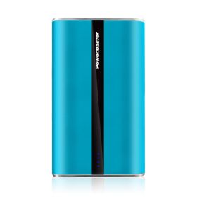 Portable Charger PowerMaster 20000mAh Power Bank Total 5.8A Output 3-USB Ports External Battery Pack Portable Phone Charger for IOS Phone11/Pro/M (Color: Blue, size: One size)