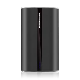 Portable Charger PowerMaster 20000mAh Power Bank Total 5.8A Output 3-USB Ports External Battery Pack Portable Phone Charger for IOS Phone11/Pro/M (Color: Black, size: One size)