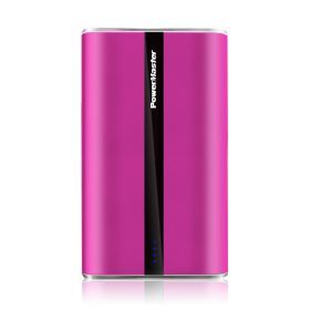 Portable Charger PowerMaster 20000mAh Power Bank Total 5.8A Output 3-USB Ports External Battery Pack Portable Phone Charger for IOS Phone11/Pro/M (Color: Pink, size: One size)