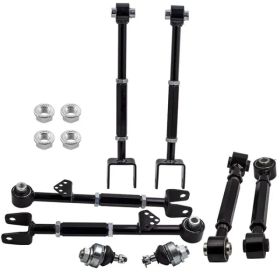 Rear Camber Control Arm Toe Kit + Front Ball Joint For 08-13 Accord 09-13 TL TSX (Option: as picture)