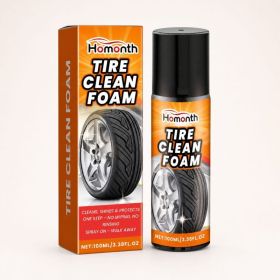 HOMONTH Automotive Tire Cleaning Foam, 100 ml / 1 Bottle (Option: 100 ml / 1 Bottle)