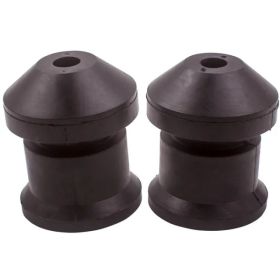 2 Pcs Rubber Front Suspension Bumper Stop Set for Hammer H3 & H3T 2006- 2010 (Option: as picture)