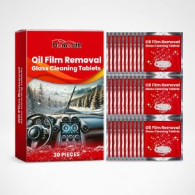HOMONTH Automotive Windshield Cleaning Tablets, 30 Pieces (Option: 30 Pieces)